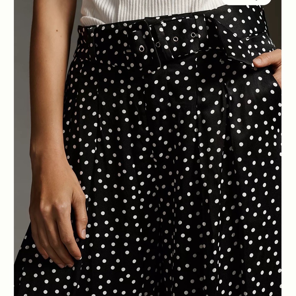 The Avery Pleated wide-leg Trousers by Maeve Printed size 4 - Picture 6 of 8